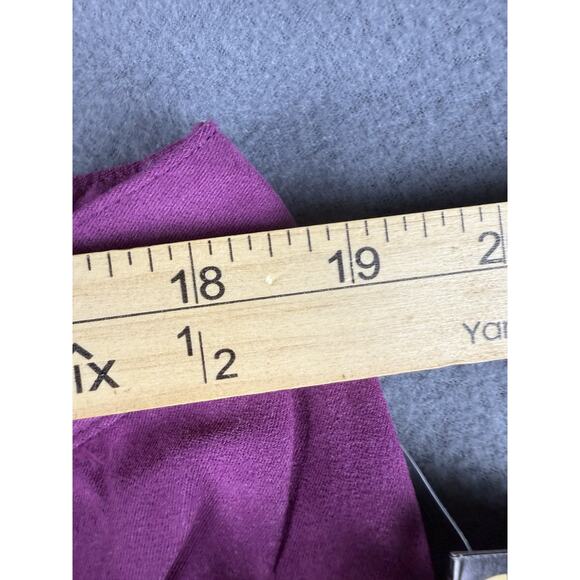 NWT Bob Mackie Wearable Art Pants Size XL Purple - Picture 4 of 8